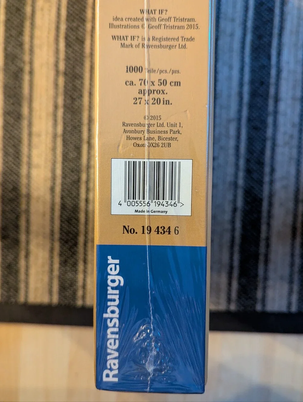 Brand New Ravensburger What If 1000 Piece Puzzle #10 The Birthday Geoff Tristram